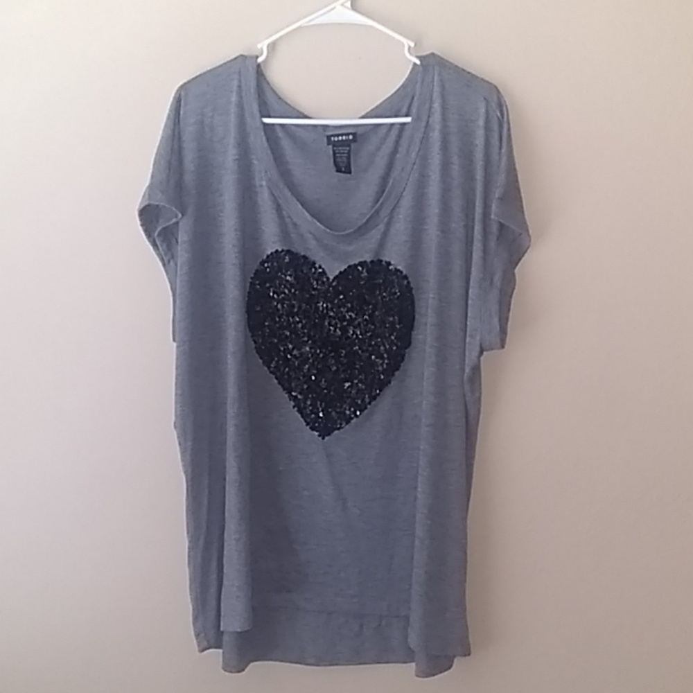Torrid Heart Tunic 2x